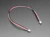 200mm long JST-SH 1mm pitch 3-pin cable with plug connectors.