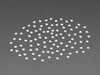 Angled Shot of the NeoPixel Nano 2020 RGB LEDs - 100-pack