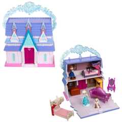 Anna and Elsa Arendelle Castle Micro Play Set – Frozen – Disney Once Upon a Story
