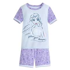Elsa PJ PALS Short Set for Girls – Frozen