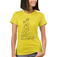 Belle T-Shirt for Women – Art of Princess Designer Collection