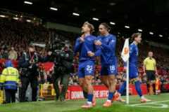 Manchester United dipermalukan saat lawan 10 pemain Everton