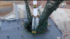 Listing image for first story in Most Read: Before a Soyuz launch Thursday someone forgot to secure a 20-ton service platform