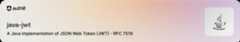 A Java implementation of JSON Web Token (JWT) - RFC 7519.