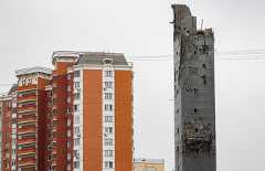 Демонтируемый «Снежком» обрушился в Красногорске 