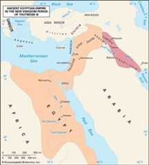 Ancient Egyptian empire under Thutmose III (reigned 1479–25 bce)