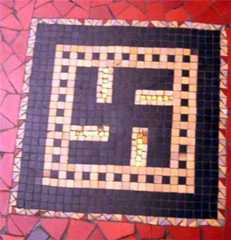 swastika at Palais de la Porte Dorée, Paris