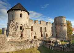 Latvian castle ruins