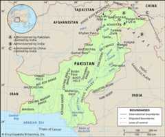 Physical features of Pakistan