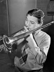 Jazz trombonist Jack Teagarden