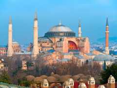Hagia Sophia. Istanbul, Turkey. Constantinople. Church of the Holy Wisdom. Church of the Divine Wisdom. Mosque.