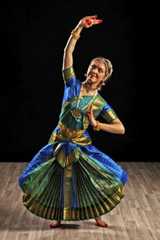 Bharatanatyam dancer