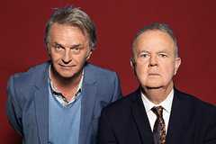 Have I Got News For You. Image shows left to right: Paul Merton, Ian Hislop. Credit: Steve Best Have I Got News For You. Image shows left to right: Paul Merton, Ian Hislop. Credit: Steve Best