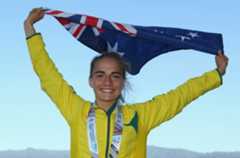 Australian Harding-Delooze wins girl's 1500 metres thriller on action-packed opening day of athletics at Samoa 2015