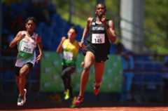 Youth Olympics silver medallist Sibanda takes boy's 400m gold on day two of athletics at Samoa 2015