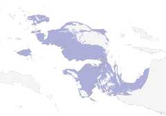 Distribution of the Western Crowned-Pigeon - Range Map