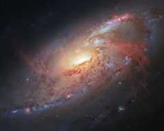 Hubble view of Messier 106