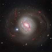 Dazzling galaxy Messier 77