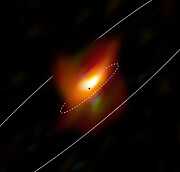 A close-up view of Messier 77’s active galactic nucleus