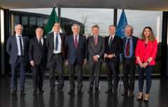 Italian Deputy Prime Minister visits ESO Headquarters
