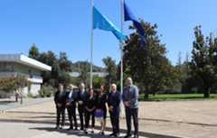 Members of the European Parliament visit ESO offices in Santiago