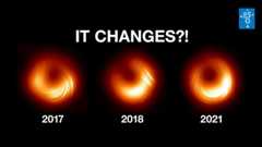 New images of M87's black hole show its changing magnetic field