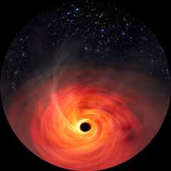 Simulation of a Supermassive Black Hole (Fulldome)