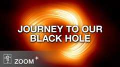 Zoom in to view the black hole at the Milky Way centre in a new light