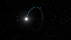 Artist’s animation of the system with the most massive stellar black hole in our galaxy