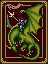 The generic Wyvern Rider portrait in Genealogy of the Holy War.