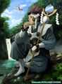 Artwork of Azama with a Bloom Festal.