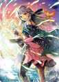Yune in bird form in artwork of Micaiah.