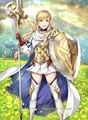 Artwork of Sharena with Fensalir.