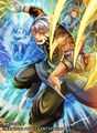 Ranulf in artwork of Kyza.