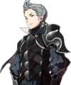 High-quality portrait artwork of Silas from Fates.