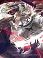 Artwork of Libra with a Bolt Axe.