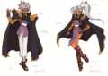 Concept art of Thunder Mages from Genealogy of the Holy War.