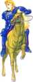 Artwork of Clive from Gaiden.