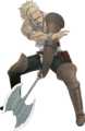 Artwork of Vaike with a Tomahawk from Awakening.
