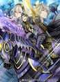 Artwork of Silas with Corrin.