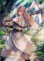 Artwork of Libra with a Bolt Axe.