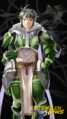 Wallpaper of Stahl: Viridian Knight from the A Hero Rises 2018 event.