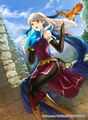 Yune in bird form in artwork of Micaiah.