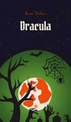 Graveyard spooky motifs used a book cover