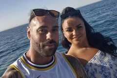 Kelsey O'Mahoney and Russell Edwards in Egypt