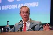 Reform UK Holds Rally In Wales