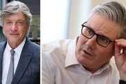 Richard Madeley and Keir Starmer