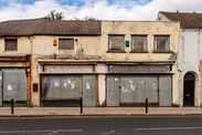 A rundown street in Carlisle, Cumbria, England