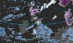 Snow forecast maps show blizzards as far south as London