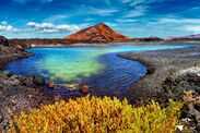 Impressive and scenic volcanic nature unique in Timanfaya National Park